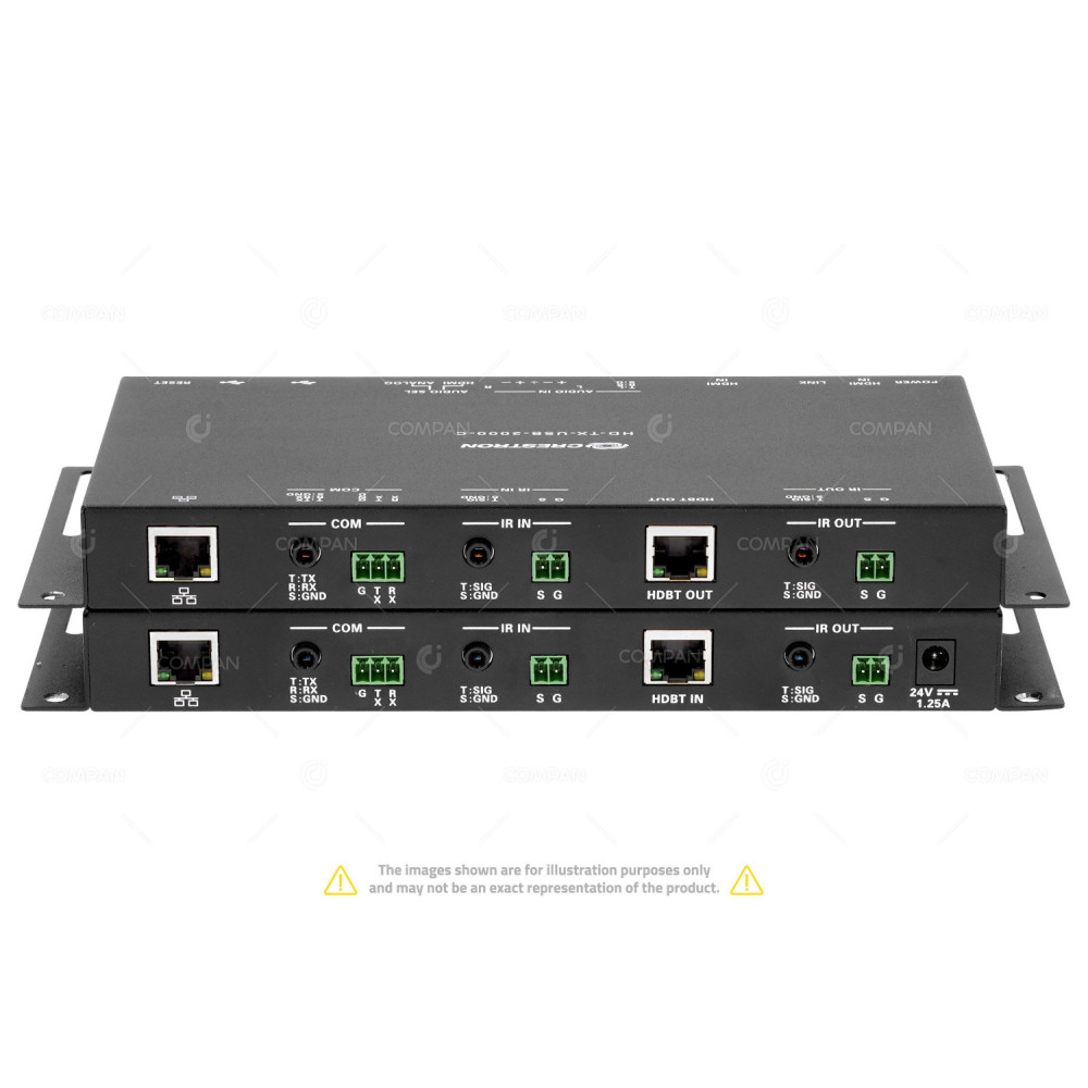 HD-RX-USB-2000-C  CRESTRON RECEIVER FOR HDMI, USB 2.0, RS-232, IR, RJ45 EXTENDER